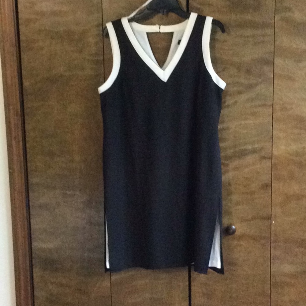 Black loose fit dress
